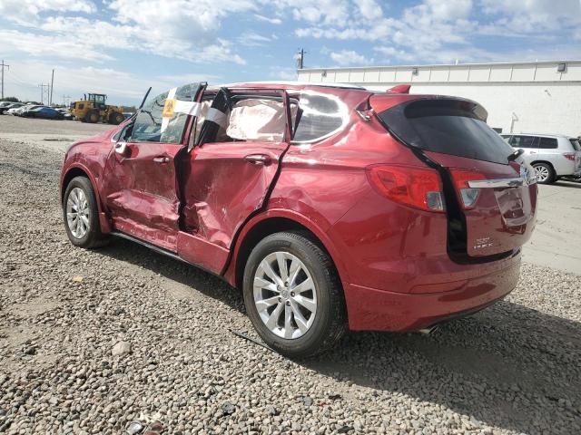 LRBFXDSAXHD078758 - 2017 BUICK ENVISION ESSENCE MAROON photo 2