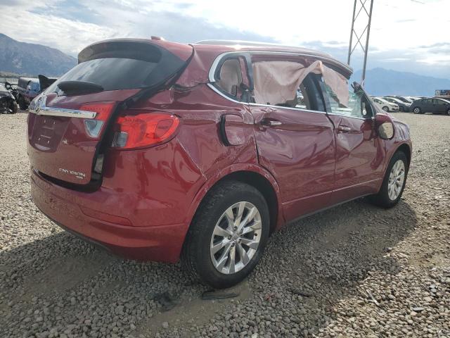 LRBFXDSAXHD078758 - 2017 BUICK ENVISION ESSENCE MAROON photo 3