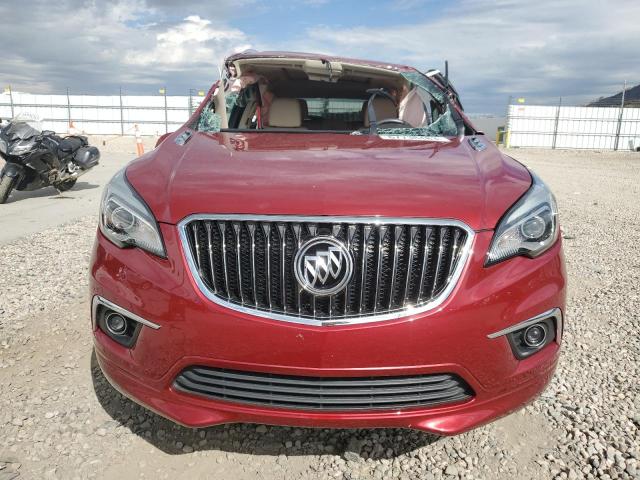 LRBFXDSAXHD078758 - 2017 BUICK ENVISION ESSENCE MAROON photo 5