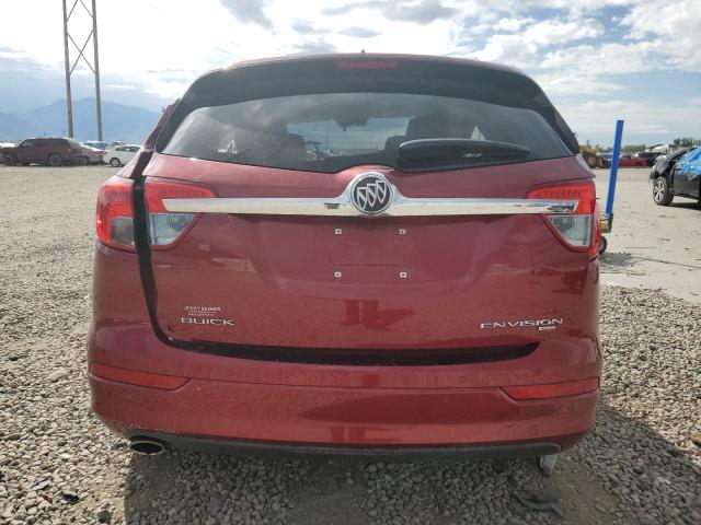 LRBFXDSAXHD078758 - 2017 BUICK ENVISION ESSENCE MAROON photo 6