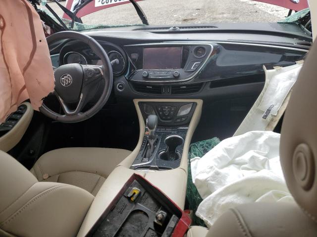 LRBFXDSAXHD078758 - 2017 BUICK ENVISION ESSENCE MAROON photo 8