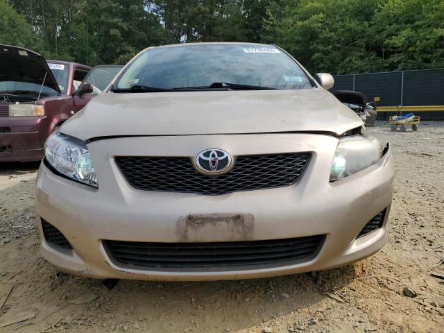 2T1BU4EE0AC513216 - 2010 TOYOTA COROLLA BASE GOLD photo 5