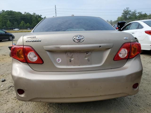 2T1BU4EE0AC513216 - 2010 TOYOTA COROLLA BASE GOLD photo 6