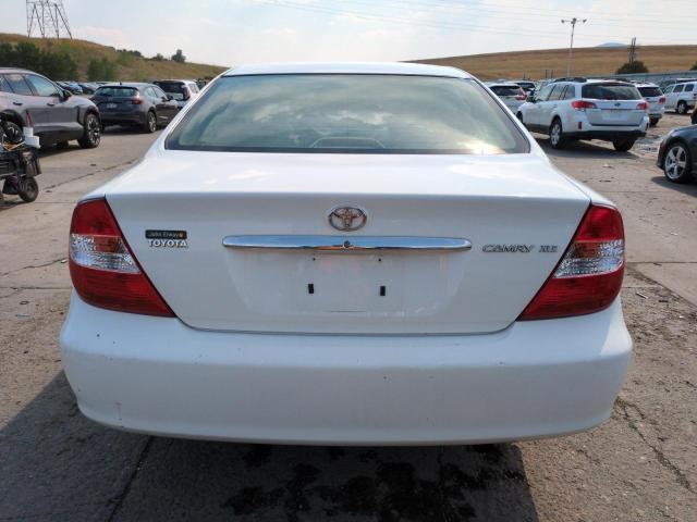 4T1BE30K24U319651 - 2004 TOYOTA CAMRY LE WHITE photo 6