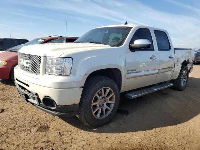 3GTP2XE2XDG287036 - 2013 GMC SIERRA K1500 DENALI WHITE photo 1