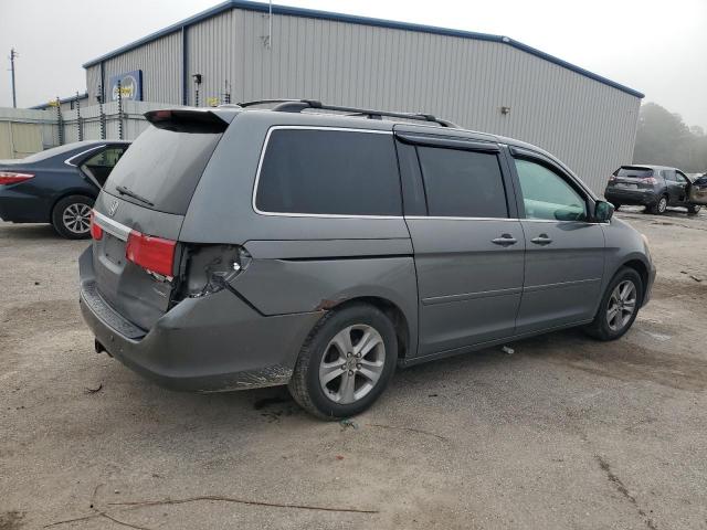 5FNRL389X8B020983 - 2008 HONDA ODYSSEY TOURING GRAY photo 3