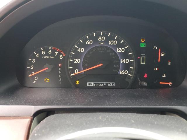 5FNRL389X8B020983 - 2008 HONDA ODYSSEY TOURING GRAY photo 9