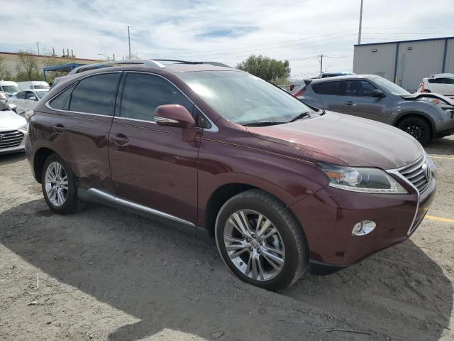 2T2BK1BA1FC328648 - 2015 LEXUS RX 350 BASE MAROON photo 4