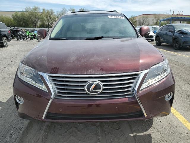 2T2BK1BA1FC328648 - 2015 LEXUS RX 350 BASE MAROON photo 5
