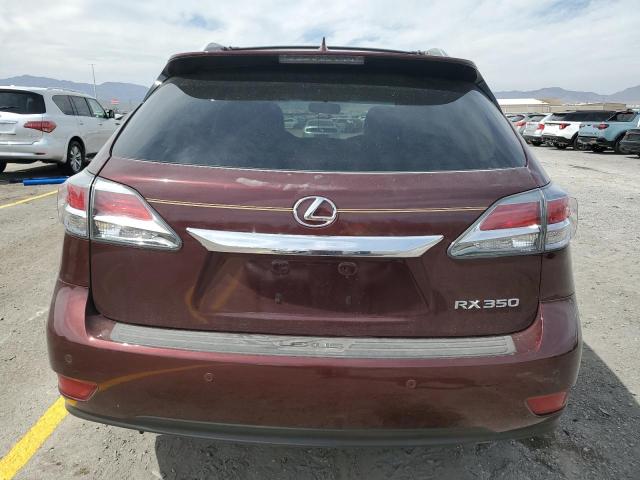 2T2BK1BA1FC328648 - 2015 LEXUS RX 350 BASE MAROON photo 6