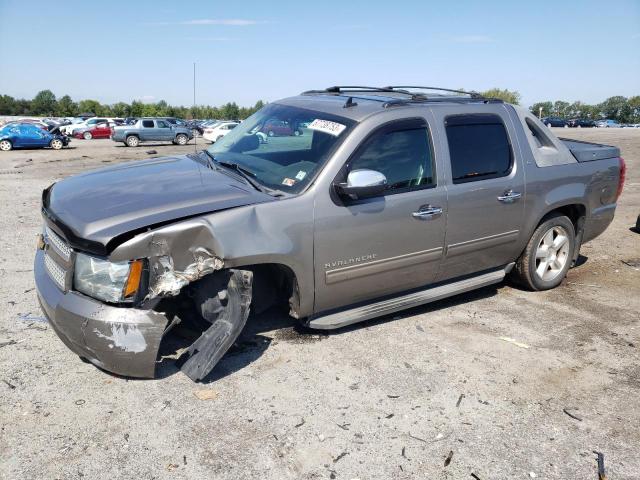 3GNTKFE70CG208189 - 2012 CHEVROLET AVALANCHE LT GRAY photo 1