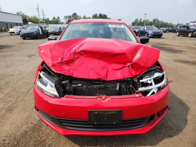 3VW2K7AJ8DM366341 - 2013 VOLKSWAGEN JETTA BASE RED photo 5