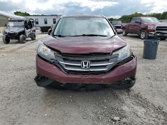 5J6RM4H70DL068219 - 2013 HONDA CR-V EXL MAROON photo 5