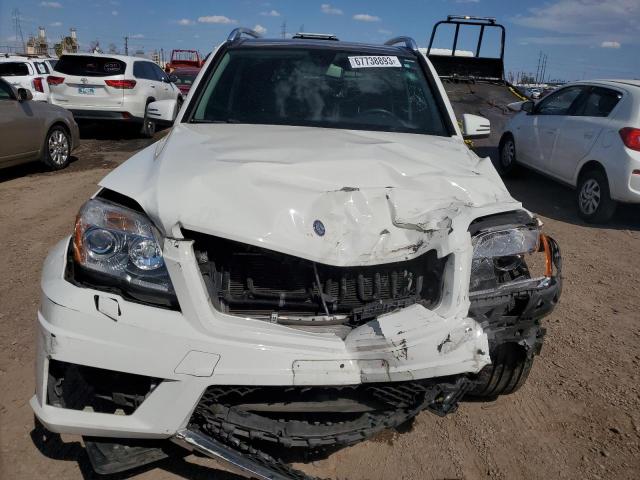 WDCGG8HB2BF679231 - 2011 MERCEDES-BENZ GLK 350 4MATIC WHITE photo 5