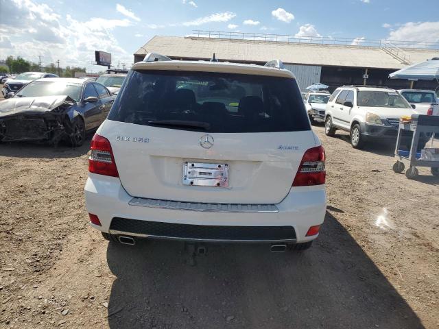 WDCGG8HB2BF679231 - 2011 MERCEDES-BENZ GLK 350 4MATIC WHITE photo 6