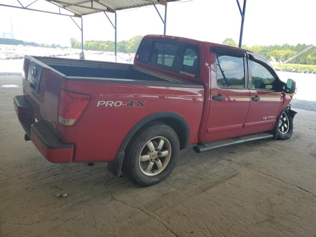 1N6BA0EC9CN318406 - 2012 NISSAN TITAN S RED photo 3