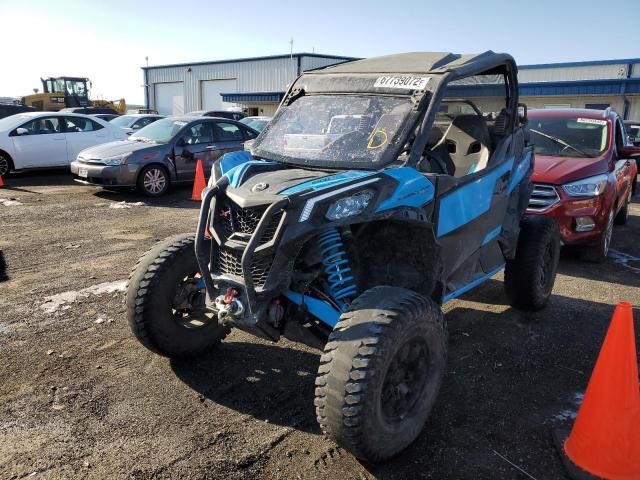 3JB1PAX48KK000373 - 2019 CAN-AM MAVERICK S X RC 1000R BLUE photo 2