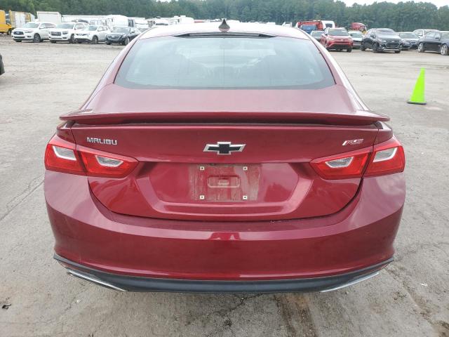 1G1ZG5ST3KF217963 - 2019 CHEVROLET MALIBU RS MAROON photo 6