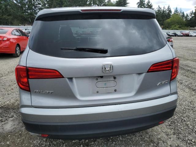 5FNYF6H39JB029034 - 2018 HONDA PILOT EX SILVER photo 6