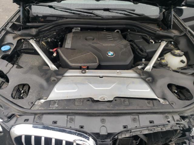 5UXTY5C02M9F63293 - 2021 BMW X3 XDRIVE30I BLACK photo 12