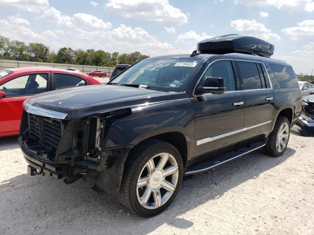 1GYS4JKJ8LR206198 - 2020 CADILLAC ESCALADE ESV PREMIUM LUXURY BLACK photo 1