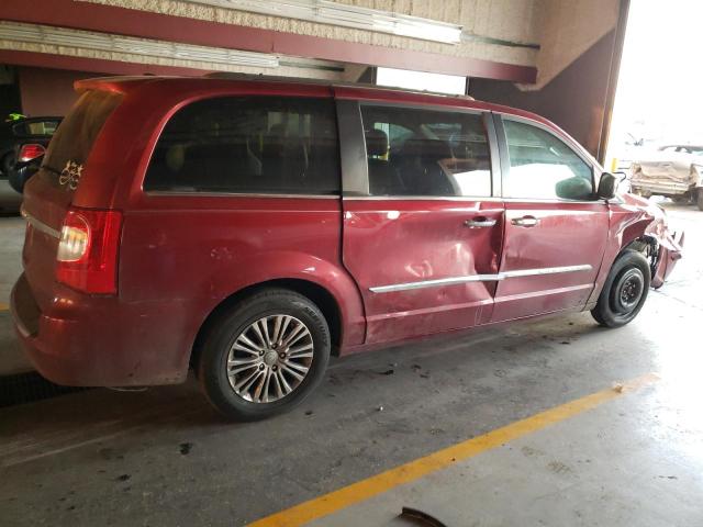 2C4RC1CG6DR715924 - 2013 CHRYSLER TOWN & COU TOURING L MAROON photo 3