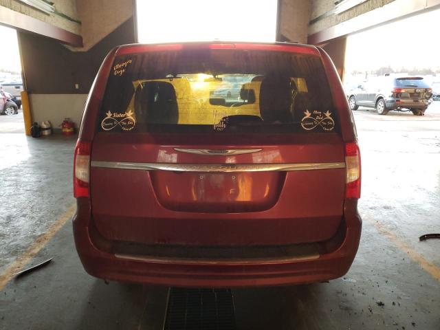 2C4RC1CG6DR715924 - 2013 CHRYSLER TOWN & COU TOURING L MAROON photo 6