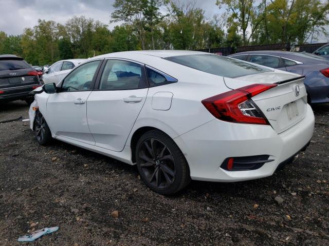 2HGFC2F82KH544171 - 2019 HONDA CIVIC SPORT თეთრი ფოტო 2