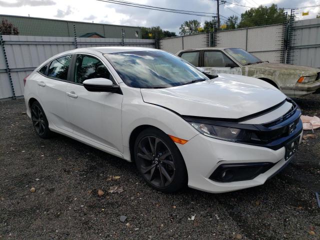 2HGFC2F82KH544171 - 2019 HONDA CIVIC SPORT თეთრი ფოტო 4