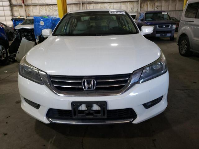 1HGCR2F89EA049759 - 2014 HONDA ACCORD EXL WHITE photo 5