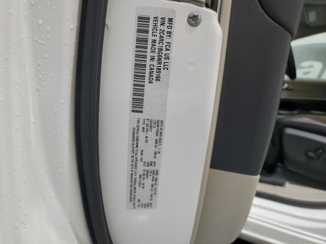 2C4RC1BG6NR189166 - 2022 CHRYSLER PACIFICA TOURING L Ağ foto 13