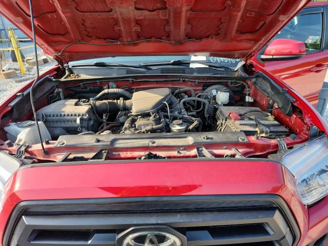 3TYAX5GN1MT019176 - 2021 TOYOTA TACOMA DOUBLE CAB RED photo 11