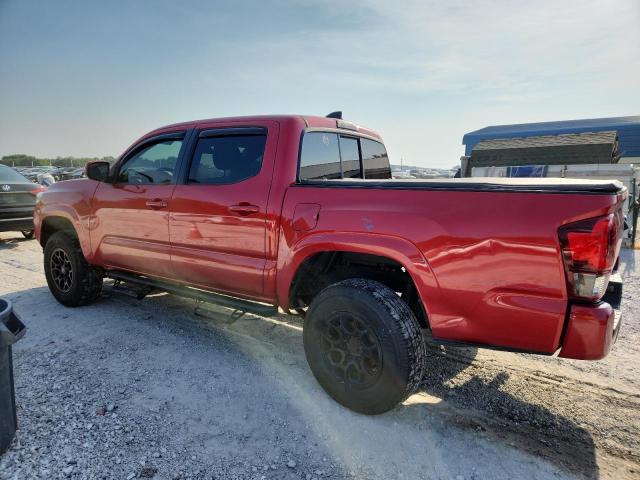 3TYAX5GN1MT019176 - 2021 TOYOTA TACOMA DOUBLE CAB RED photo 2