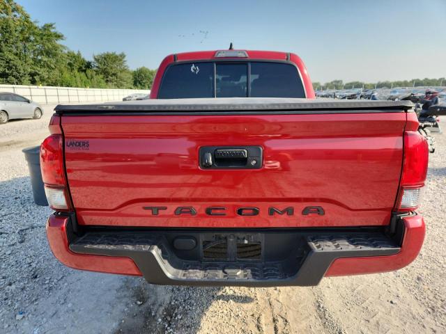 3TYAX5GN1MT019176 - 2021 TOYOTA TACOMA DOUBLE CAB RED photo 6
