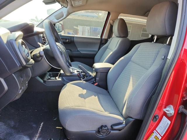 3TYAX5GN1MT019176 - 2021 TOYOTA TACOMA DOUBLE CAB RED photo 7