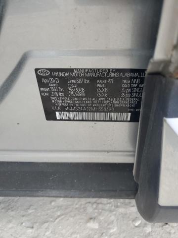 5NMS24AJ2MH358398 - 2021 HYUNDAI SANTA FE SEL 银色 照片 14