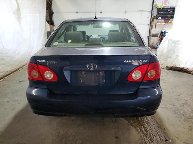 2T1BR32E36C689166 - 2006 TOYOTA COROLLA CE BLUE photo 6