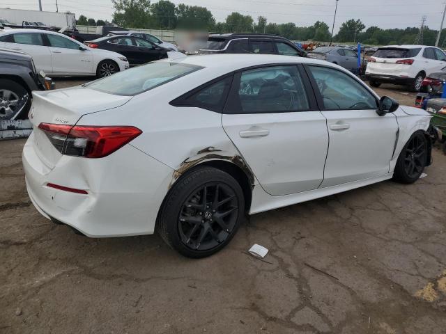 2HGFE2F53NH569066 - 2022 HONDA CIVIC SPORT WHITE photo 3