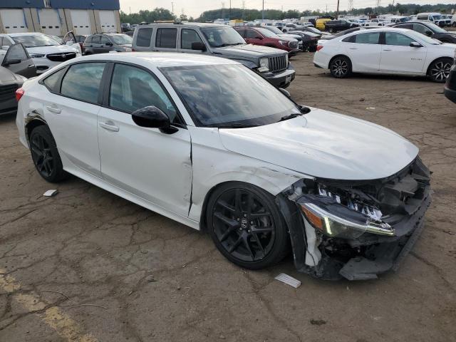 2HGFE2F53NH569066 - 2022 HONDA CIVIC SPORT WHITE photo 4