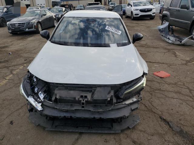 2HGFE2F53NH569066 - 2022 HONDA CIVIC SPORT WHITE photo 5