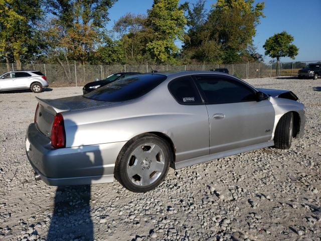 2G1WL16C769178634 - 2006 CHEVROLET MONTE CARL SS SILVER photo 3