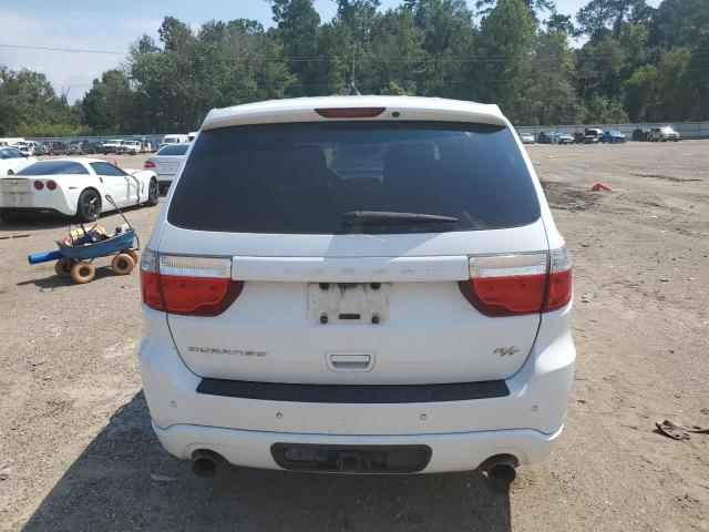 1C4SDHCT2DC692557 - 2013 DODGE DURANGO R/T WHITE photo 6