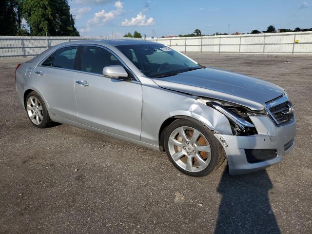 1G6AB5RX4D0146051 - 2013 CADILLAC ATS LUXURY SILVER photo 4