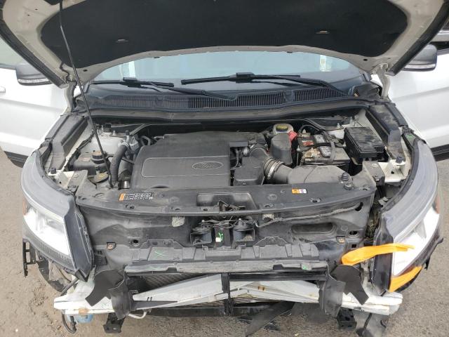 1FM5K8D85HGE40518 - 2017 FORD EXPLORER XLT WHITE photo 12