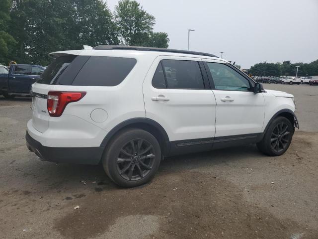 1FM5K8D85HGE40518 - 2017 FORD EXPLORER XLT WHITE photo 3