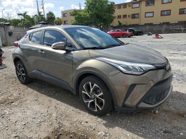 NMTKHMBX6MR133205 - 2021 TOYOTA C-HR XLE TAN photo 4