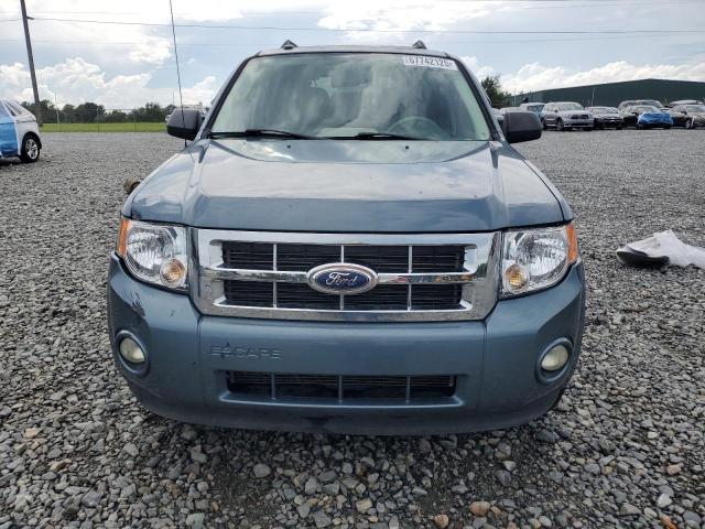 1FMCU0DG4CKB27220 - 2012 FORD ESCAPE XLT BLUE photo 5