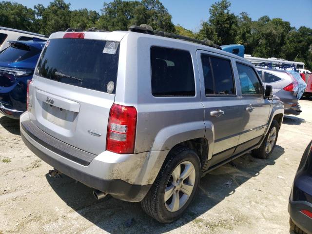 1C4NJRFB5CD613437 - 2012 JEEP PATRIOT LATITUDE SILVER photo 3