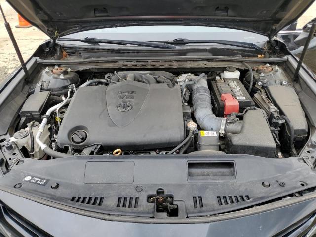 4T1BZ1HK2KU027671 - 2019 TOYOTA CAMRY XSE BLACK photo 11