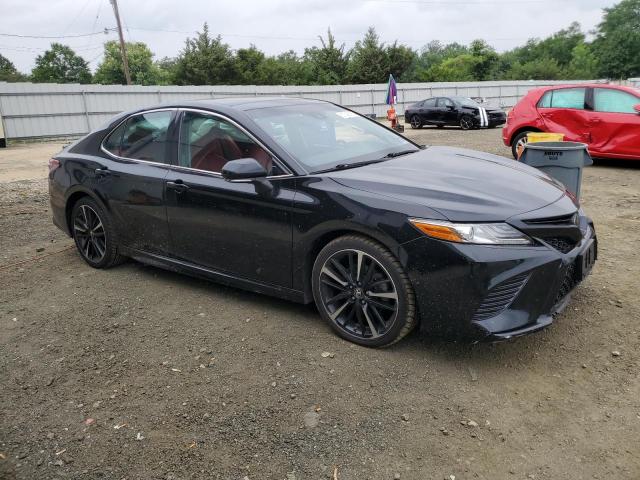 4T1BZ1HK2KU027671 - 2019 TOYOTA CAMRY XSE BLACK photo 4